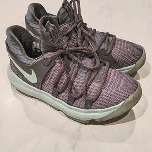 Nike Kids Gray and Mint Shoes